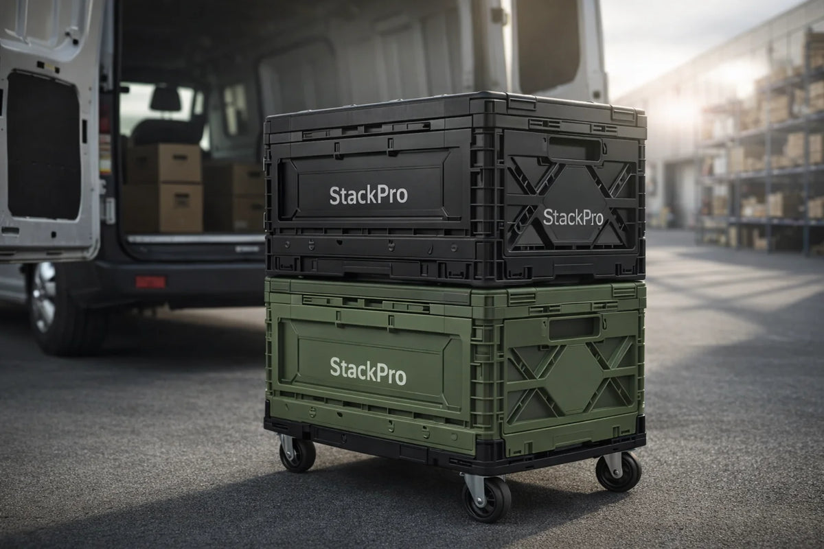 Stackpro Best Collapsible Crates with Lids (2026 Guide) | StackPro