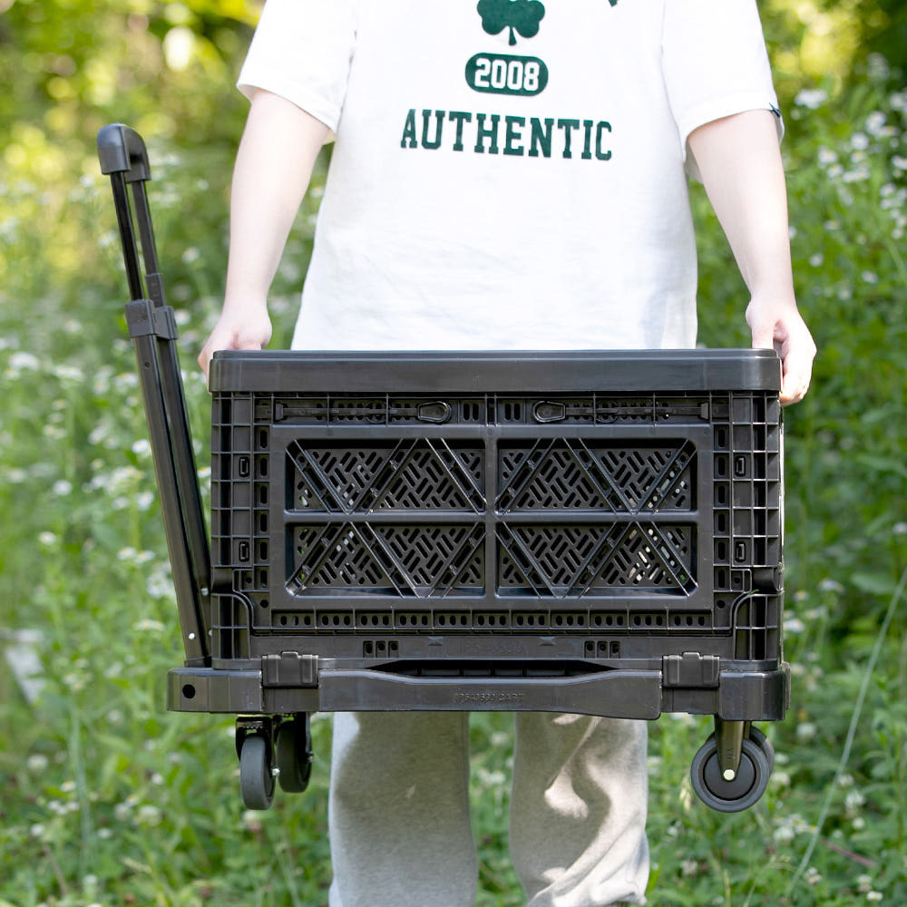 StackPro 48L Collapsible Storage Crate – Folding Type