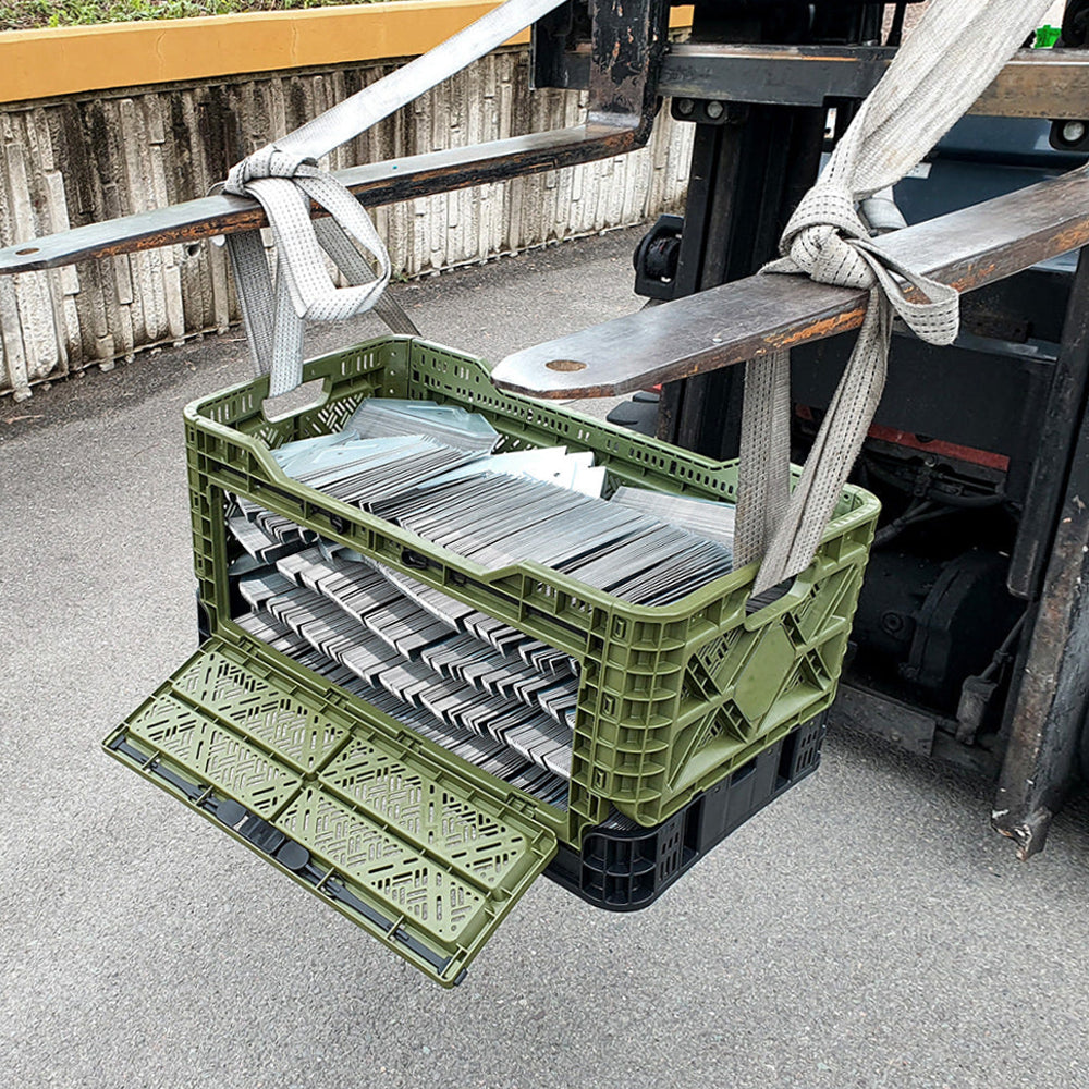 Stackpro StackPro 48L Storage Crate – Front Access Door Type
