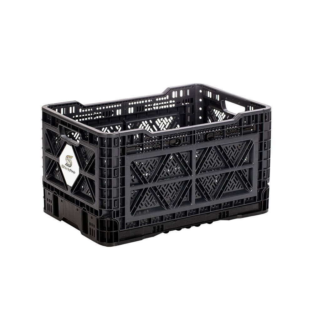 StackPro 48L Collapsible Storage Crate – Folding Type