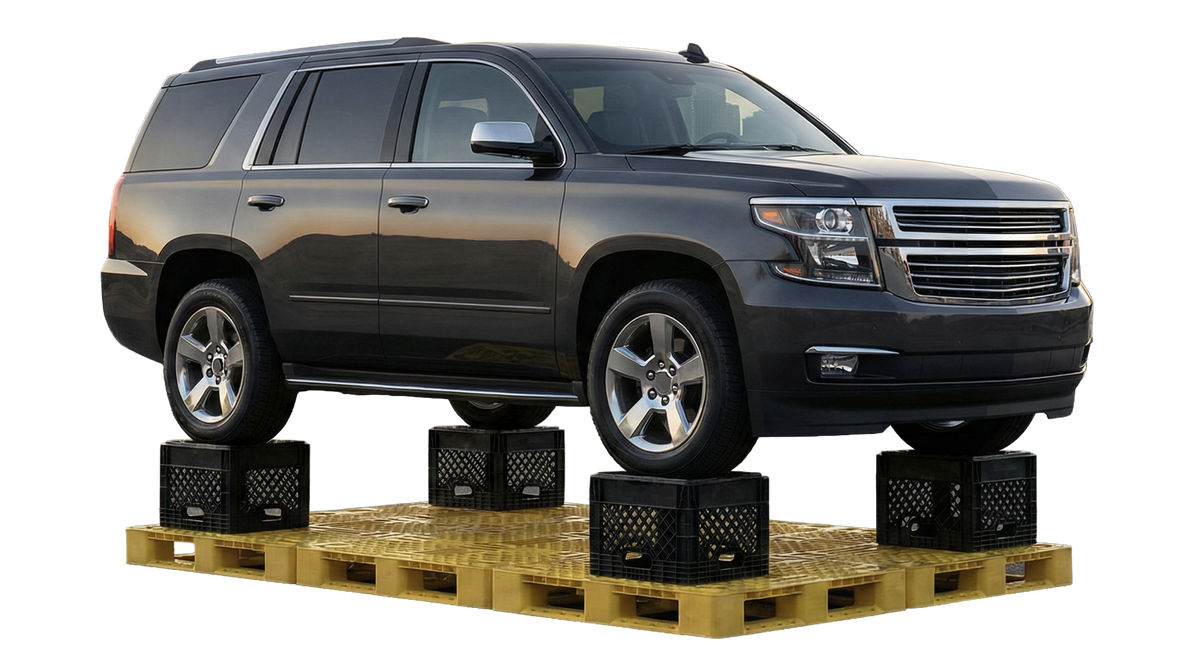 Towable Stack StackPro | Heavy-Duty Collapsible Crates & Modular Storage