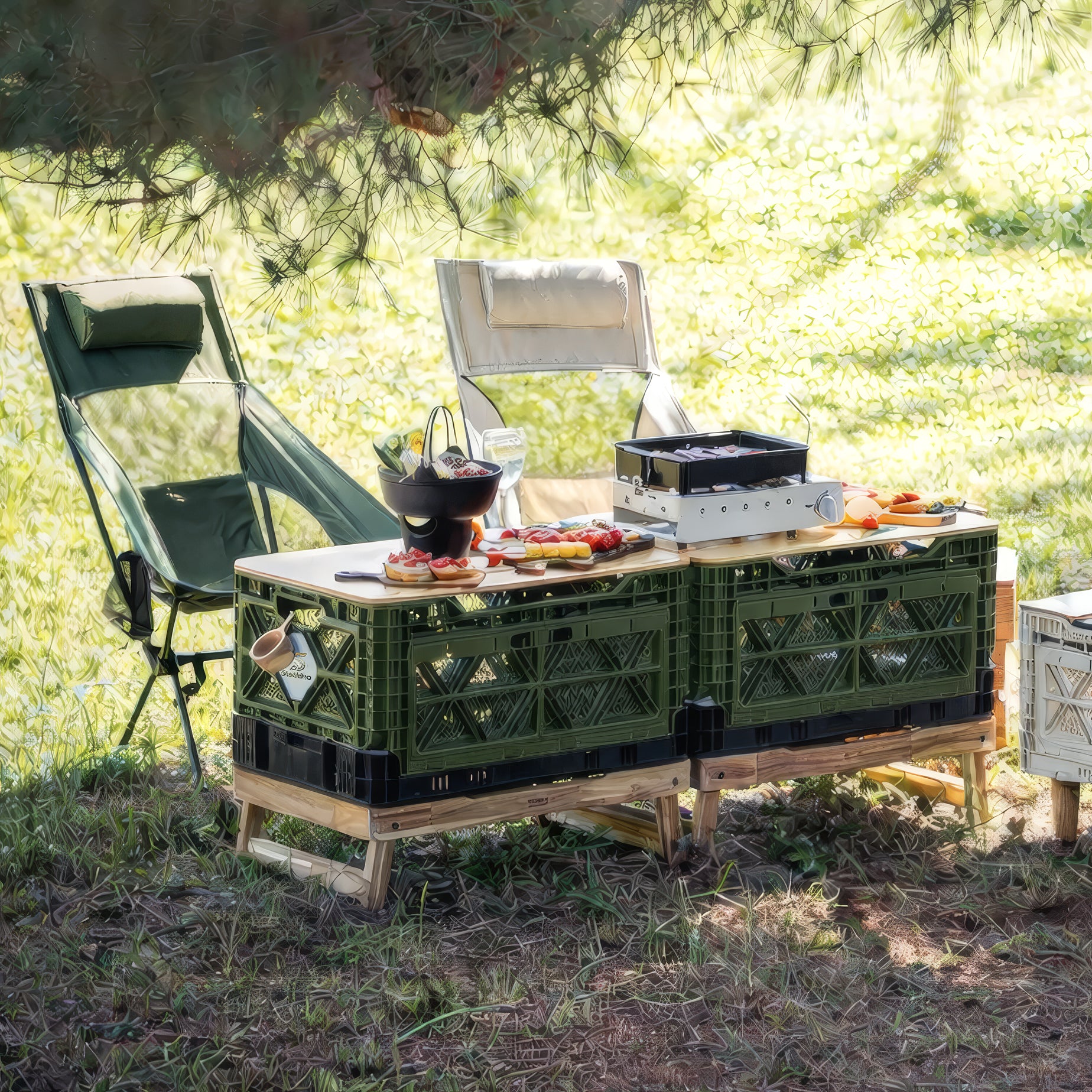 StackPro Premium Rubberwood Tabletop (25L / 48L / 90L)